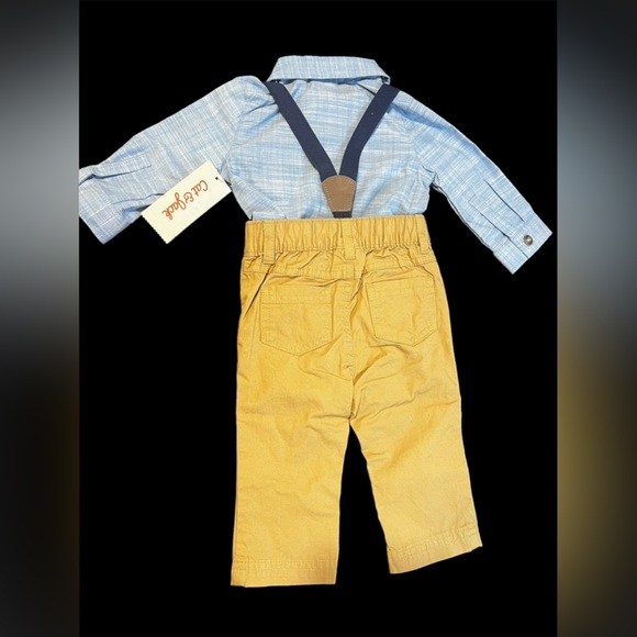 Cat & Jack Baby Boy Gentlemen Outfit - Picture 2 of 3